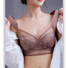 Load image into Gallery viewer, Women's push-up lace push-up bra for beautiful back