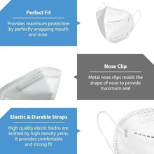 Load image into Gallery viewer, N95 Mask, (FDA Registered) Face Mask (10-Pack)