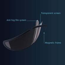 Load image into Gallery viewer, Adjustable Smart Double-layer Anti-fog Outdoor Silicone Mask