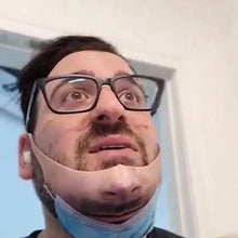 Load image into Gallery viewer, 2021 mask(less) prank face mask