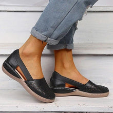 Load image into Gallery viewer, Women Wedges Orthopedic Hollow Out Vintage Sandals