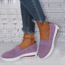 Load image into Gallery viewer, Women's Flyknit Flat Heel Round Toe Comfort Walking Shoes
