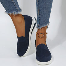 Load image into Gallery viewer, Women's Flyknit Flat Heel Round Toe Comfort Walking Shoes
