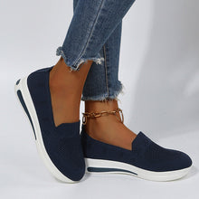 Load image into Gallery viewer, Women's Flyknit Flat Heel Round Toe Comfort Walking Shoes
