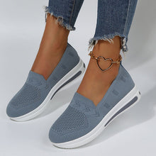 Load image into Gallery viewer, Women's Flyknit Flat Heel Round Toe Comfort Walking Shoes
